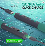 Luxury, 20w 60w Powerbank Pc TYPE C ile çalışabilien Isı Ayarlı Kalem Havya Prolink  P-82DIV