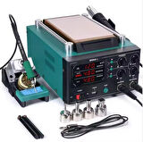 Luxury, 3in1 Ekran Ayırma,Sıcak Hava ve Lehimleme İstasyonu Prolink   P-53 AAAII