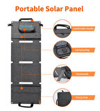 Solar Şarj 40W Güneş Enerjili Powerbank, Güç Ünitesi