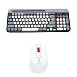 Bluetooth Klavye Mouse Set Çoklu Cihaz Bağlantılı Şık ve Kullanışlı Kablosuz Set