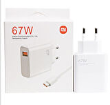 Xiaomi 67W Hızlı Şarj Aleti – USB Type-C, Akıllı Adaptör, Kompakt Tasarım, Yüksek Verimlilik, Çoklu Cihaz Uyumu