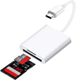 Type-C SD TF Adaptör Kamera