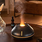 130ml Işıklı Aroma Therapy Hava Nemlendirici – Ultrasonik Buhar ve LED Gece Lambası