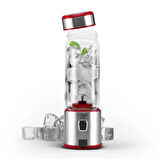  Cook&Eat Şarjlı Portatif Taşınabilir El Blenderi Buz Kırıcı Mama Karıştırıcı SmoothiE
