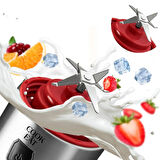  Cook&Eat Şarjlı Portatif Taşınabilir El Blenderi Buz Kırıcı Mama Karıştırıcı SmoothiE
