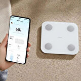 Xiaomi Mi Body Composition Scale S400 Yeni Nesil Akıllıl Bluetooth Çift Frekanslı Baskül Tartı