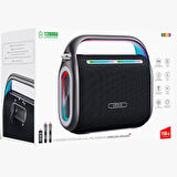 Taşınabilir Xl-SP922 Bluetooth Hoparlör | 150W Güç, 2 Kablosuz Mikrofon, Şarjlı