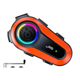 Q08 Intercom Motosiklet Bluetooth Kulaklık 2 Sürücü Görüşme, Uzun Menzil,