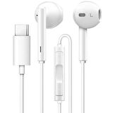 Apple uyumlu Type-C  Kablolu Gürültü Önleyici Yeni Nesil Kulak İçi Kulaklık 15 PRO 15 PRO MAX Uyumlu