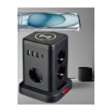 WP707 Akıllı Priz, USB Girişli, Güvenlik Kapaklı, Dayanıklı ve Şık Tasarım | HZLSTORE