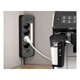 LP764 Priz, Çift USB Girişli, Güvenlik Kapaklı, Şık ve Dayanıklı Tasarım | HZLSTORE