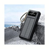 ACL PW-61 30000 mAh Güneş Enerjili Powerbank, Hızlı Şarj, Çift USB Çıkışlı, Suya ve Darbelere Dayanıklı Solar Taşınabilir Şarj Cihazı