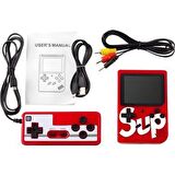 Sup Game Box Video 400 Oyunlu Mario Spıder Man Robocop. Mini Atari Makinası Gameboy Oyun