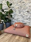 Zafu, Yoga, Meditasyon, Tarçın, Lotus, Yer Minderi, Yuvarlak Düz, Karabuğday kabuğu Dolgulu