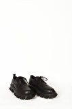 Kadın Siyah Hakiki Deri Detaylı Ayakkabı