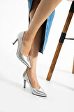 Kadın Hakiki Deri Stiletto Lame