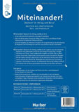 Miteinander! Deutsch für Alltag und Beruf A2.2: Deutsch als Zweitsprache / Kurs- und Arbeitsbuch plus interaktive Version