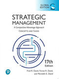 Strategic Management: Fred David, Forest David, 17. Edition (Book + MyLab Code)