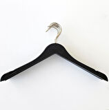 KULVAR TREND Yazılı 10 'lu Ahşap Görünümlü Elbise Gömlek Kaban Mont Askısı