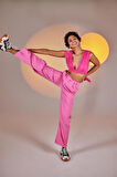 Markano Palasia Pantolon Pembe