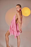 Markano Capri Elbise Pembe