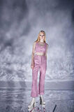 Markano Tweed Pantolon Pembe