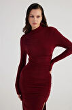 Markano Yasmin Elbise Bordo