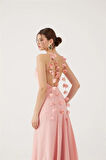 Markano Raina Elbise Pembe