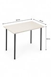 2 Sandalyeli Katlanır Kamp Masa Sandalye Seti 60x45 cm 3 Parça
