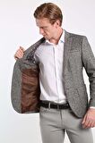 İntersivin 6 Drop Slim Fit Tam Astar Erkek Tek Ceket