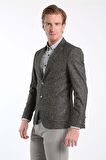 İntersivin 6 Drop Slim Fit Tam Astar Erkek Tek Ceket