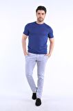 İntersivin Slim Fit Hafif Kumaş Gri Erkek Yazlık Pantolon