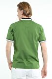 İntersivin Normal Kesim Polo Yaka Dokulu %100 Pamuk Erkek T-Shirt