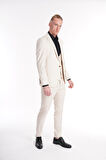 İntersivin Yelekli Slim Fit 6 Drop Erkek Takım Elbise