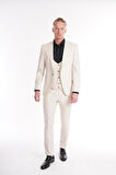 İntersivin Yelekli Slim Fit 6 Drop Erkek Takım Elbise