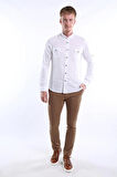 İntersivin Slim Fit Pamuklu Likralı Camek Erkek Pantolon 