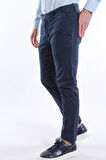 İntersivin Slim Fit Pamuklu Likralı Lacivert Erkek Pantolon 