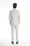 İntersivin Slim Fit Yelekli Likralı Erkek Takım Elbise