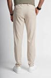 İntersivin Slim Fit Likralı Bel İpli ve Lastikli Erkek Jogger Pantolon