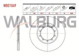 FREN DISKI ARKA DUZ FORD TRANSIT (V347) 2.2 TDCI 10 BIJON 280X16X107,5X16,3 2006-2014 1451765 6C16 2A315 AB