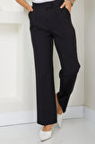 Cırtlı Pantolon Siyah HM2486