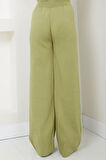 Triko Pantolon Fıstık Yeşili HM2555