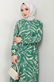 Lisa Viskon Elbise Mint HM2687