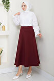 Mevlana Etek Bordo HM2716