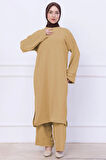 Uzun Tunikli Ayrobin Takım Camel HM2770