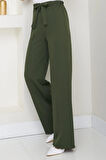 Bağlamalı Pantolon Haki HM2782