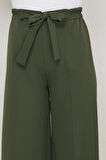 Bağlamalı Pantolon Haki HM2782