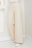Bağlamalı Pantolon Bej HM2782