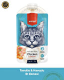 Wanpy Kedi Maması 18'li Tavuklu Mavi Set