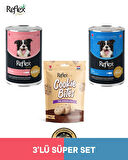 Reflex Plus Köpek Maması 3'lü Süper Set